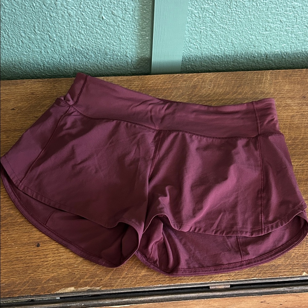 Lululemon shorts 4 inch